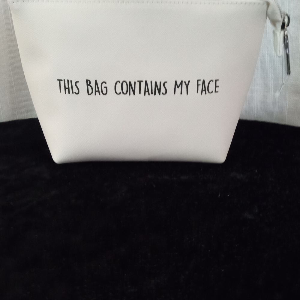 BCBGeneration 'This Bag Contains My Face' Makeup Pouch